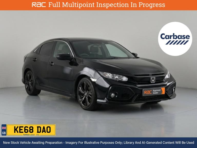 2019 Honda Civic 1.0 VTEC Turbo SR Hatchback 5dr Petrol Manual Euro 6 (s/s) (126 ps) Hatchback PE...