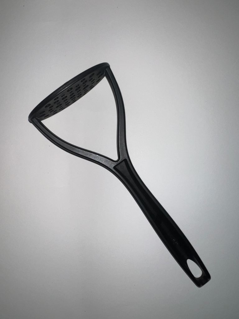 Kitchen popato tool black