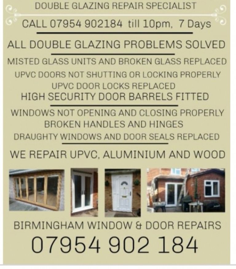 WINDOW & DOOR REPAIRS 