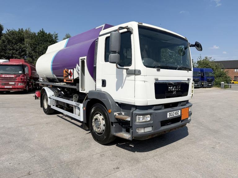 2012 MAN TGM 18 250 13,200 LITRE FUEL TANKER 