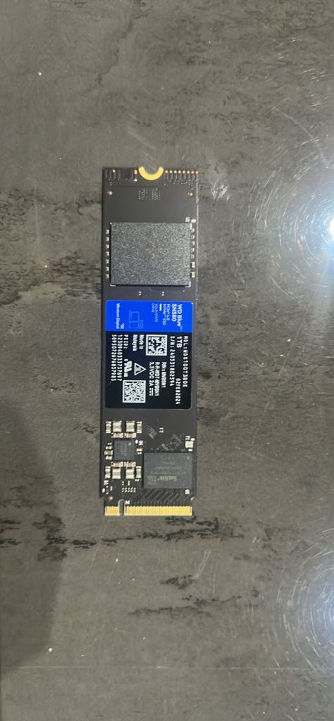 Western Digital WD Blue SN580 1TB NVMe SSD - As Good As New