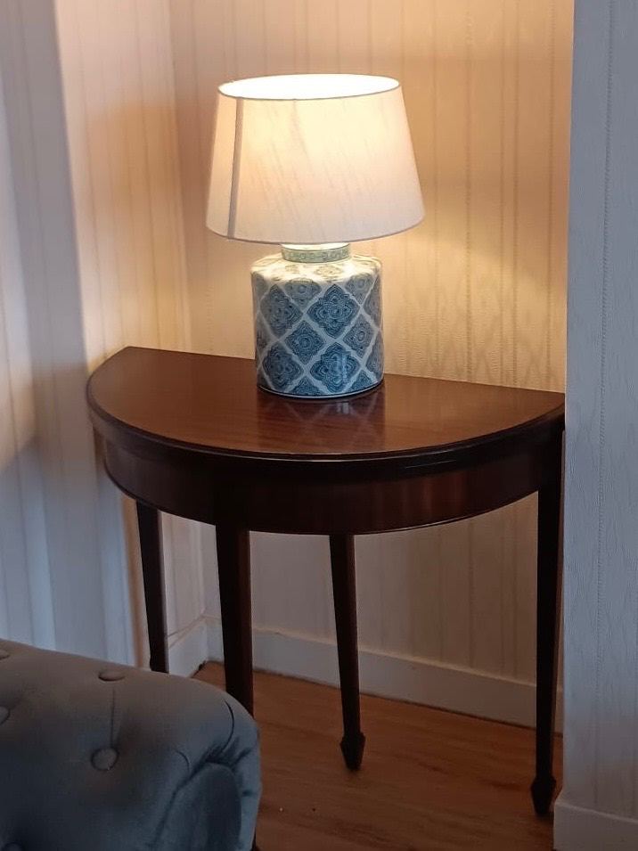 Antique Card / Poker / half moon table 