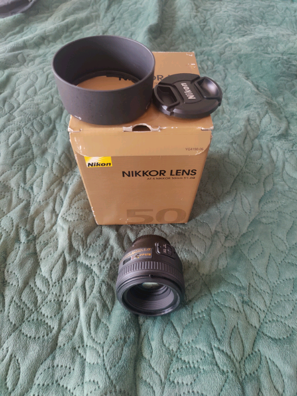 Nikon AF-S Nikkor 50mm f/1.4g lens