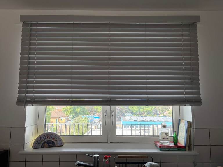 50mm Fauxwood Blind W180cm D160cm 