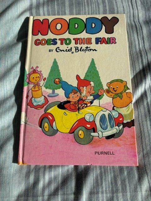 Four old Noddy Hardback Books