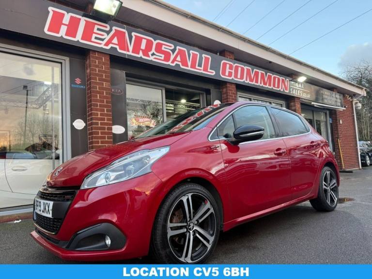 2019 19 PEUGEOT 208 1.2 PURETECH GPF GT LINE HATCHBACK 5DR PETROL MANUAL EURO 6 