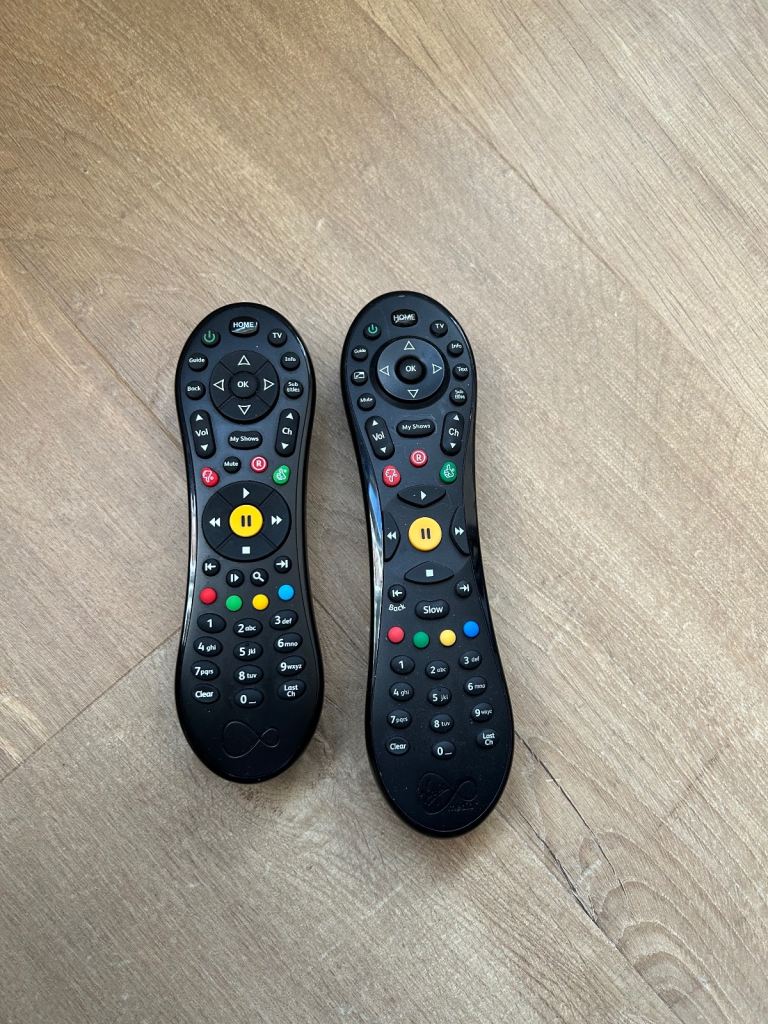 Virgin TiVo remotes FREE