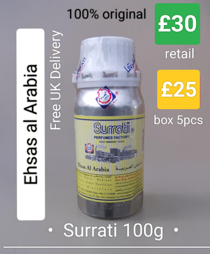 Perfume oil Attar Surrati 