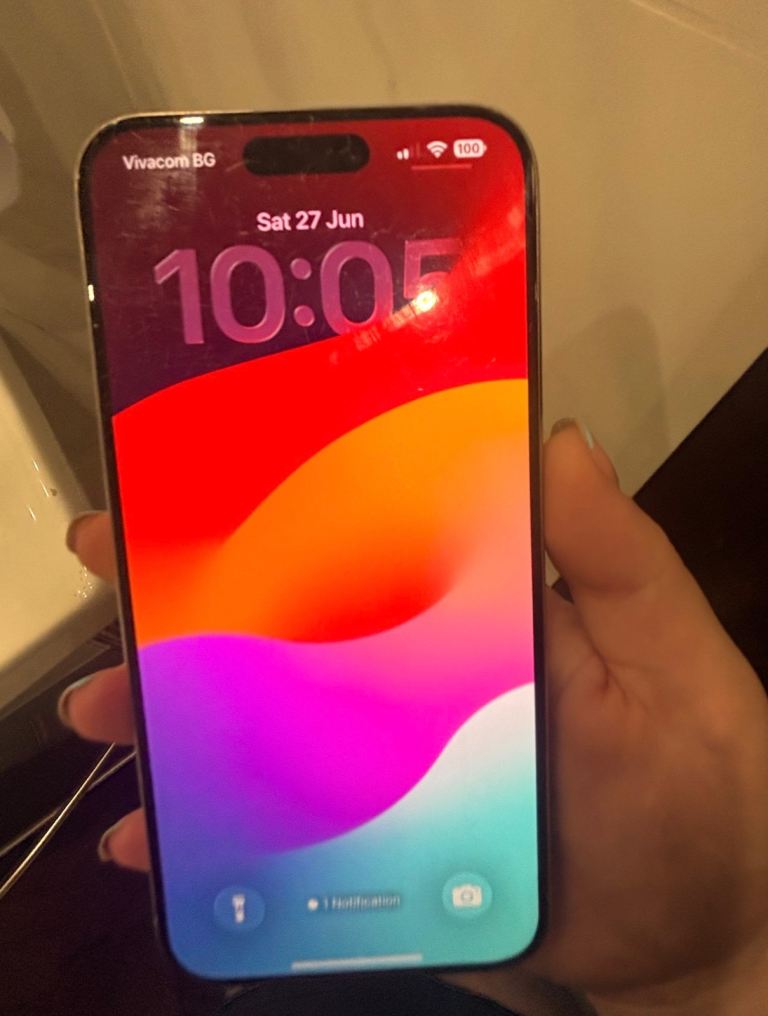 Apple iPhone 15 Pro – White, Good Condition