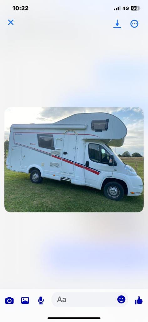 Fiat, DUCATO, camper Van, 2014, 6 berth, Manual, 2287 (cc)