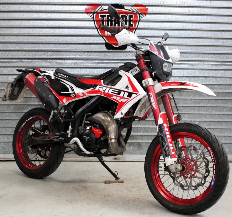2022 72 RIEJU MRT 50 2T 2 STROKE TROPHY SM SUPERMOTO MOPED LEARNER LEGAL 16 MOT