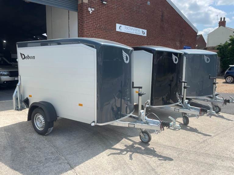 DEBON C255 1300kg Box Trailer, Brand New, £3,750+VAT