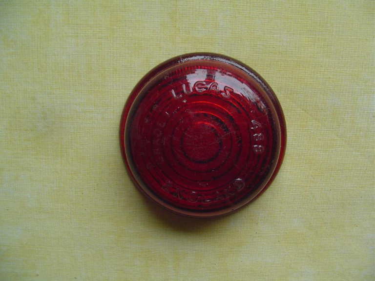 Lucas rear light lens