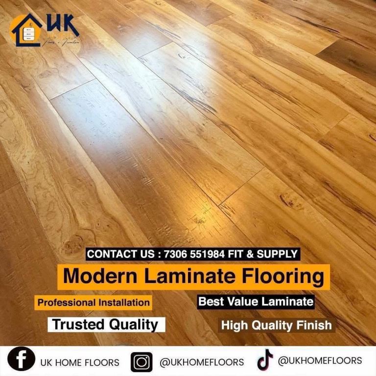 Modern Laminate Flooring - High Quality Finish