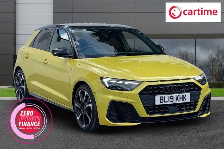 2019 19 AUDI A1 1.5 TFSI 35 S LINE CONTRAST EDITION SPORTBACK 5DR PETROL S TRONI