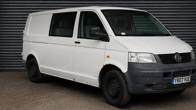 VOLKSWAGEN TRANSPORTER 2.5TDI PD 130PS KOMBI CREW 6 SEATER WINDOW VAN LONG TRADE