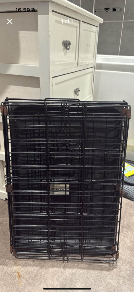 Small dog crate 