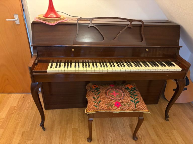 image for Beautiful, previously school house piano 