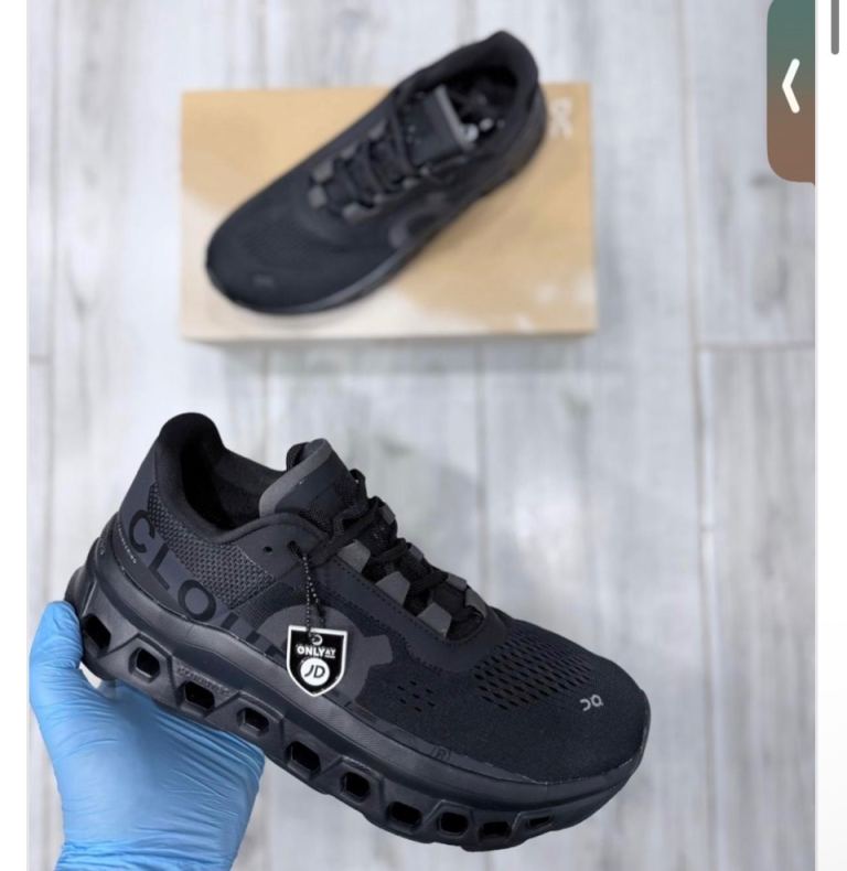 On Running Cloudmonster Trainers – Black, Brand New with Tags