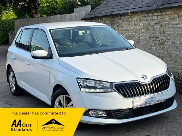 2020 20 Skoda Fabia SE 1.0 TSI Candy White 38k Miles