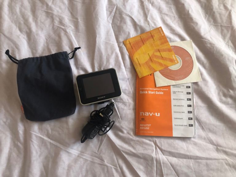 Sony GPS Navigation System Model: NV-U52