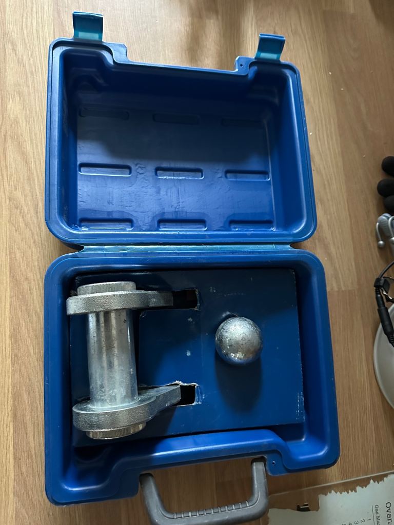 Winter off caravan security