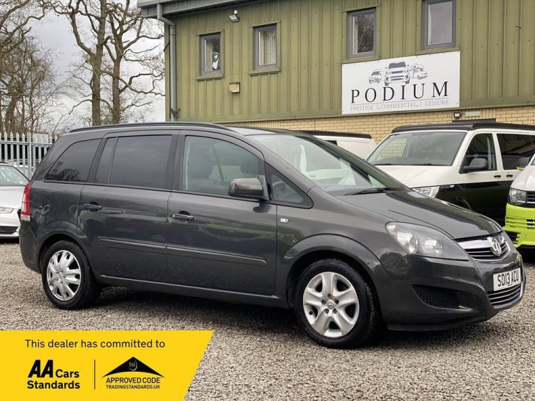 2013 Vauxhall Zafira 1.8 16V Exclusiv MPV 5dr Petrol Manual Euro 5 (140 ps) MPV Petrol Manual
