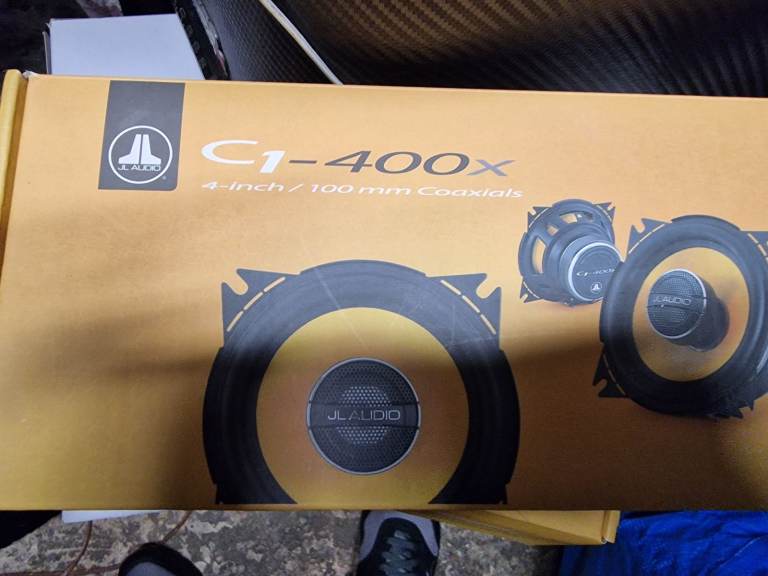 JL AUDIO C1 400X SPEAKERS - 4 INCH