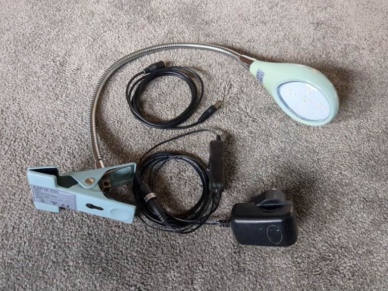 image for Swan Neck Clamp LED Lamp