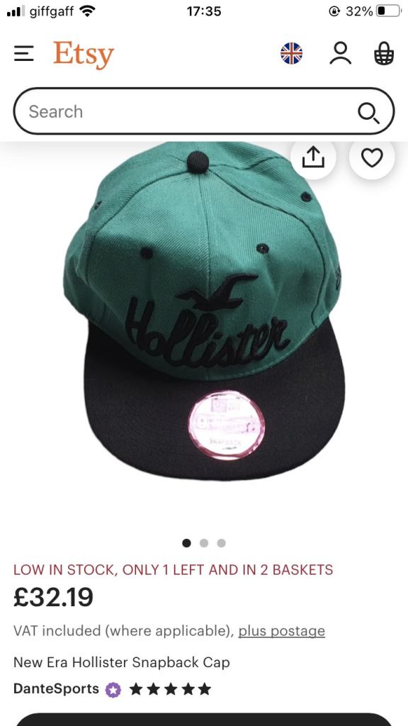 Hollister Snapback