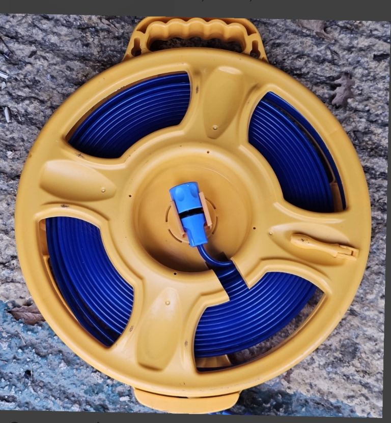 Food grade flat hose cassette 