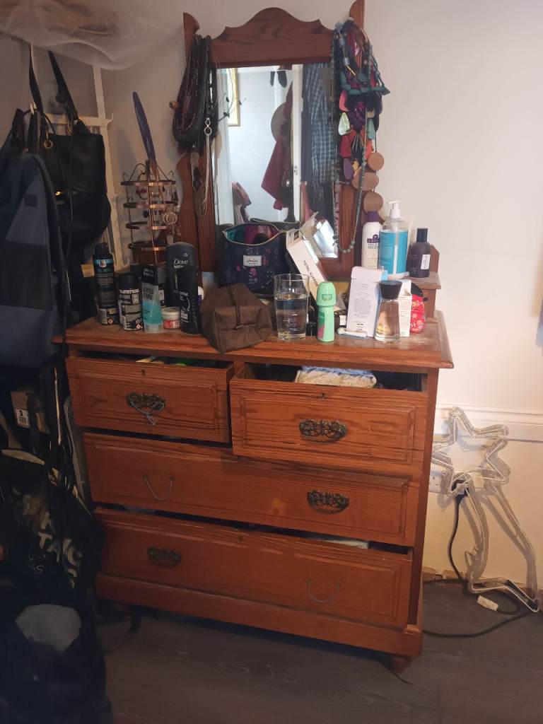 Free Antique Pine Dresser