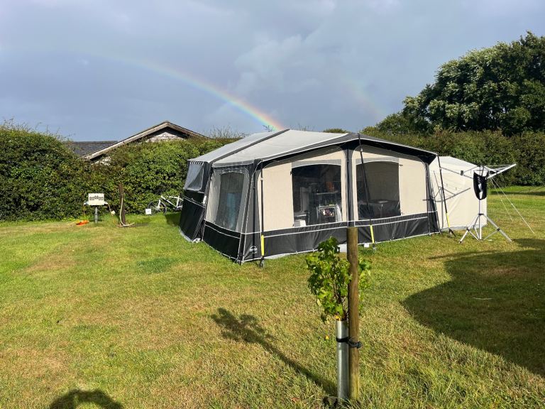 Pennine Countryman folding camper trailer tent 2018 with awning and motor mover