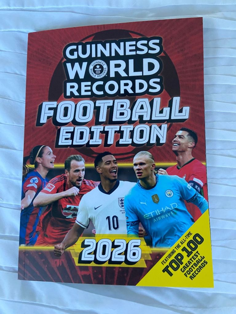 image for Guinness World Records Football Ed 2026 brand new 