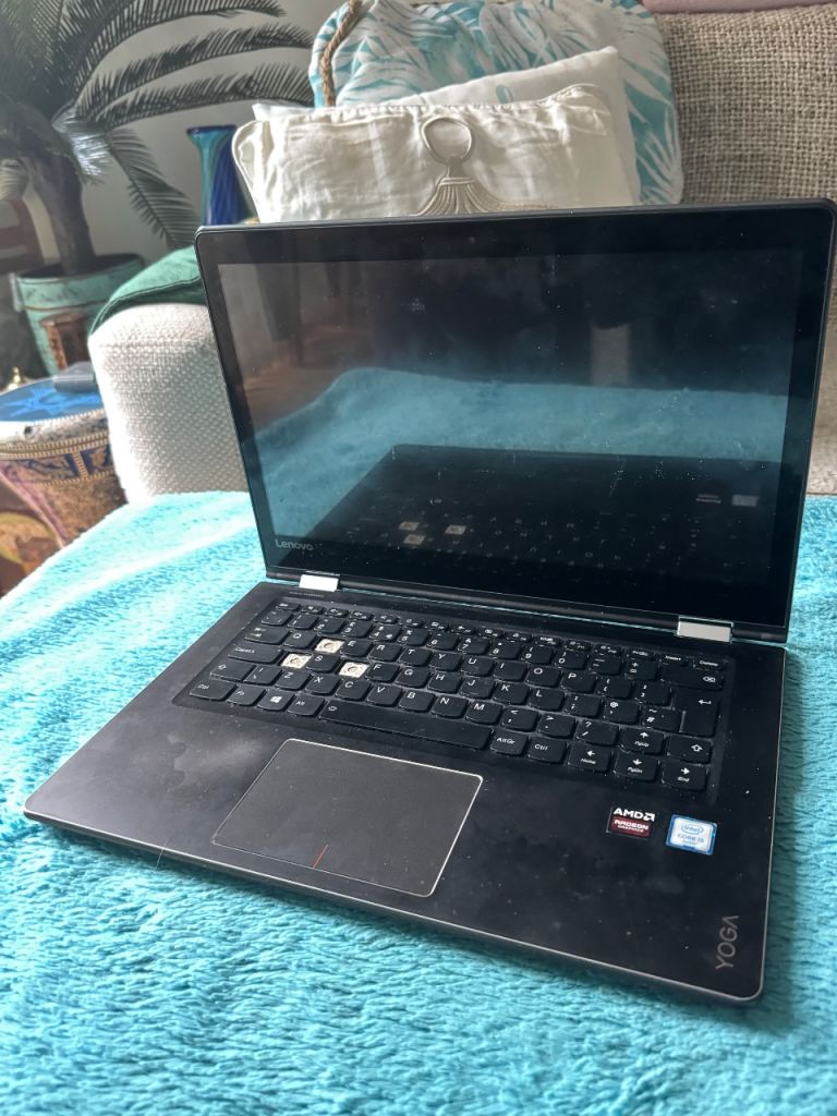Lenovo Yoga 15.6” Convertible Laptop – Core i5 / AMD Radeon – Charger Missing