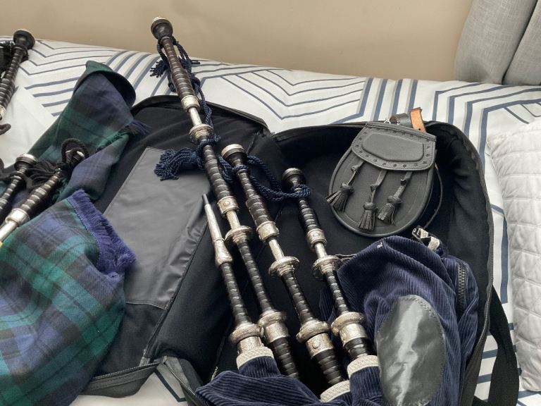 Vintage P Henderson Bagpipes