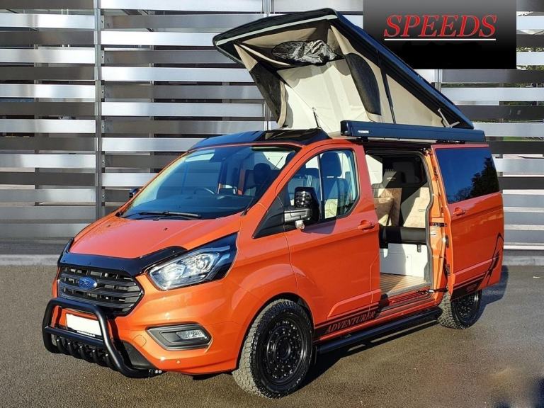 Ford Transit Custom Limited SPEEDS ADVENTURER EDITION Camper 170ps 4 Berth 