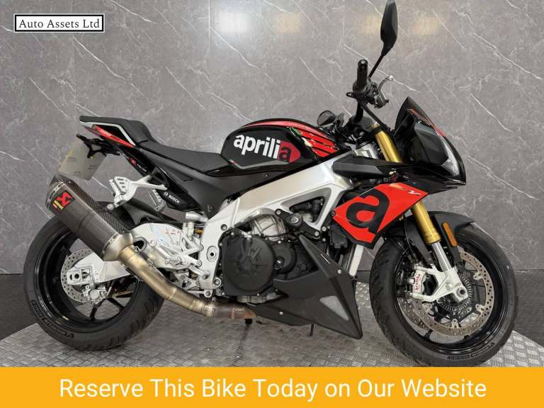 2020 Aprilia Tuono 1100 V4 1100 Super Sports Petrol Manual Euro 4 (174 ps) Super Sports Petrol Ma...