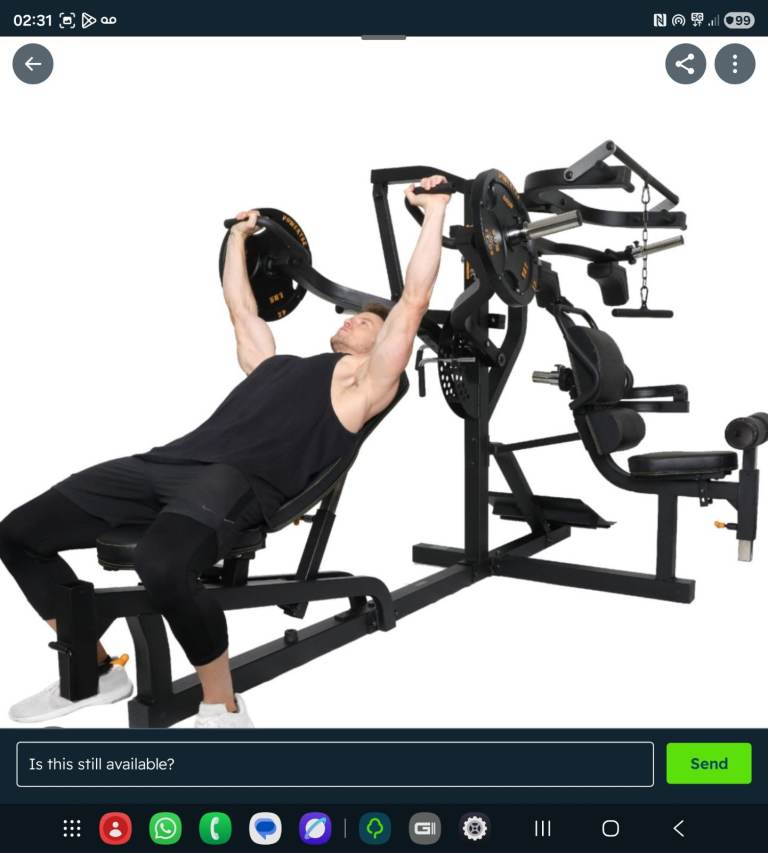 Powertec gym and accessories and more 