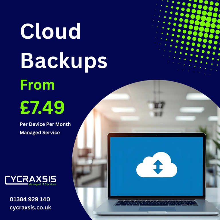 💻 Protect Your Business – Fully Managed Cloud Backups ✅