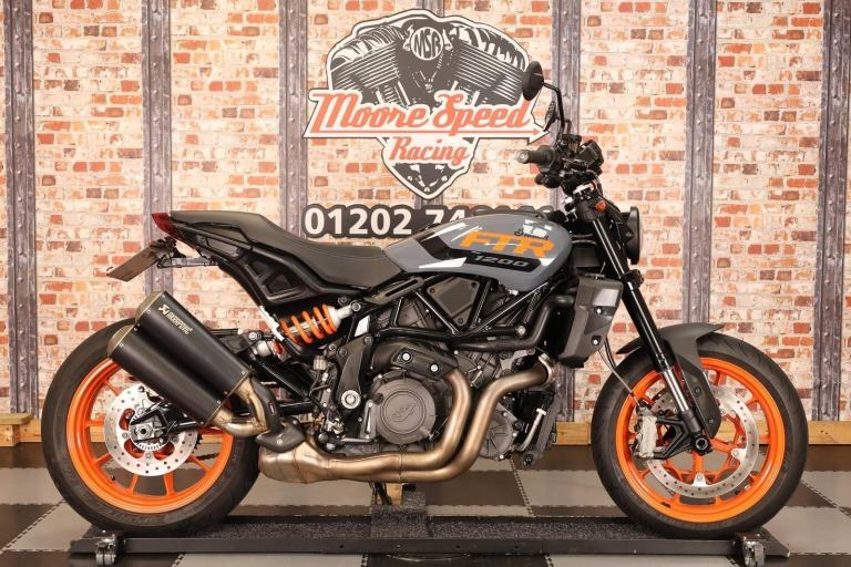 **DEPOSIT TAKEN** 2023 INDIAN FTR 1200 - 2,336 MILES! - 2 OWNERS - AKRAPOVIC