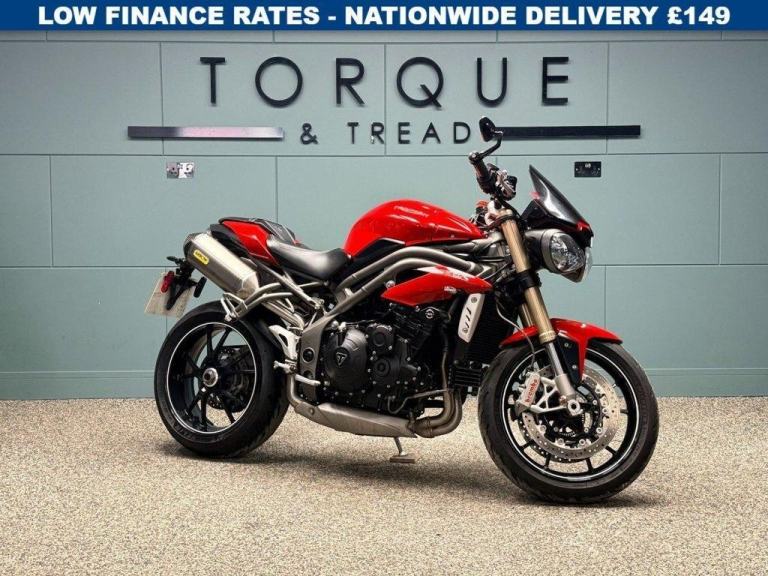 2017 67 TRIUMPH SPEED TRIPLE 1050 S NAKED - LOW MILES - ARROW EXHAUST