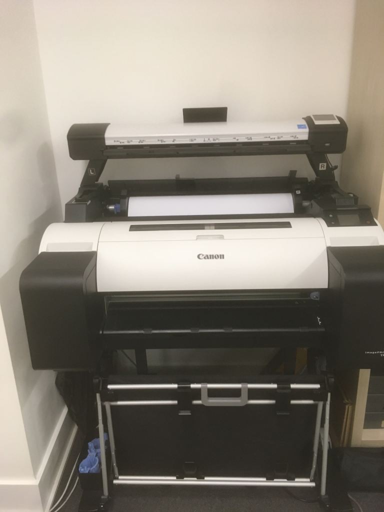 RRP £2500 - Canon TM-200 24 inch CAD Printer with Scanner - excellent condition