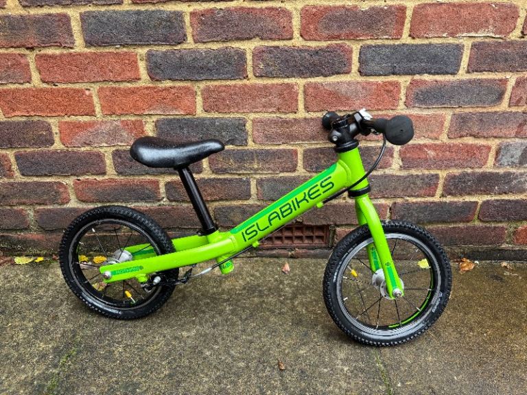 ISLABIKES Balance Bike – Green, Good Condition, £60.00 for Sale in ...