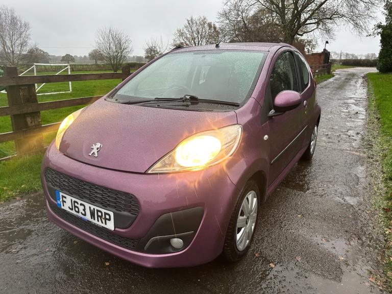 2013 Peugeot 107 1.0 Active 3dr HATCHBACK Petrol Manual