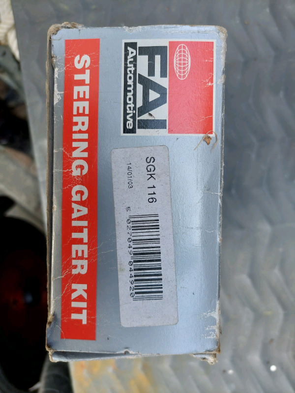 Steering Gaiter Kit, SGK 116