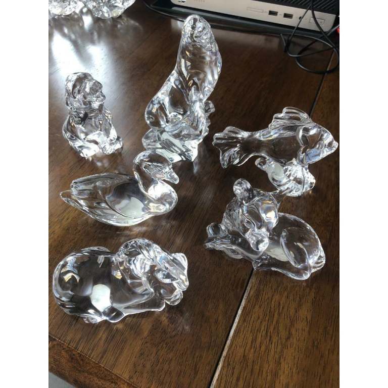 Princess house crystal animal figures