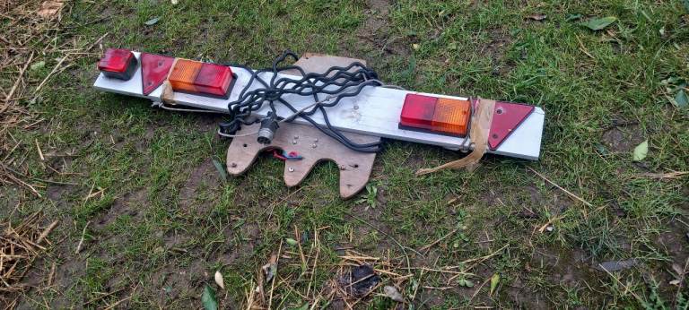 Trailer light board