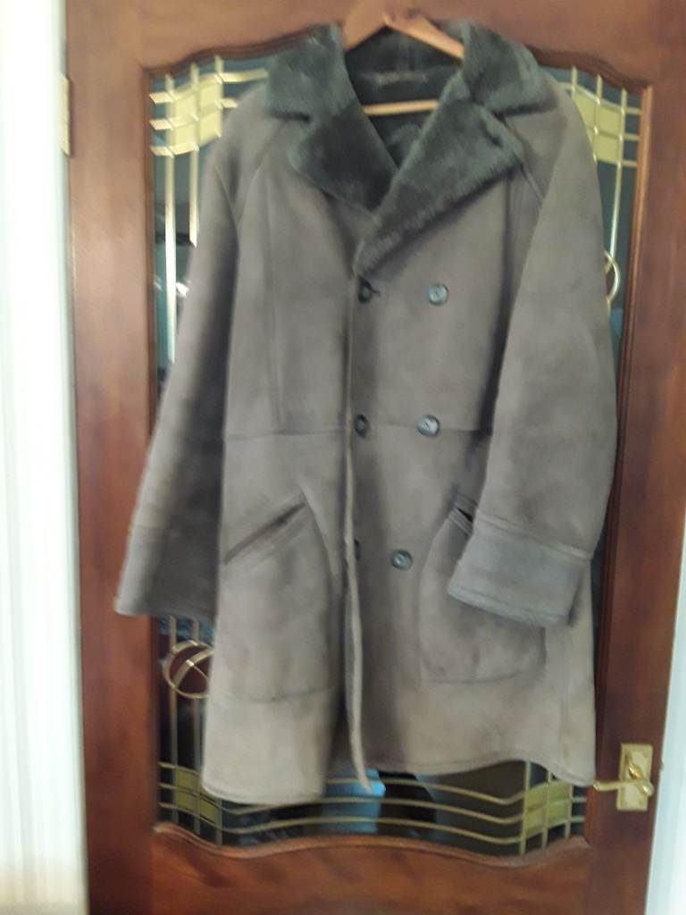 Sheepskin coat