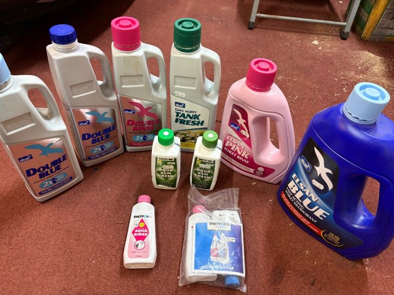 Caravan or Motorhome Toilet Chemicals - job lot 